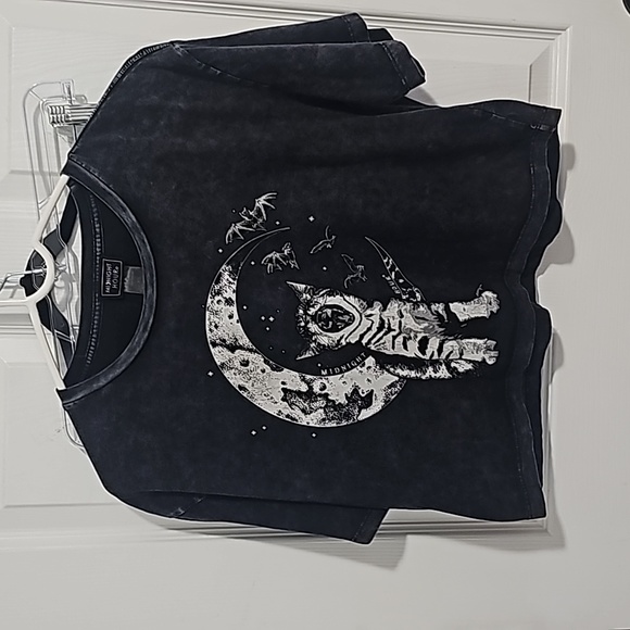 Hot Topic Tops - Lowest Price!!!Cat Moon Crop Top